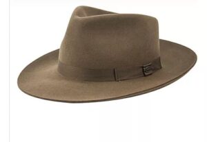 Chapéu Cury Pelo De Lebre Ramenzoni Aba 7 Cm