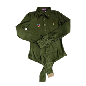 BODY MAVOLLE VERDE MUSGO MANGA LONGA