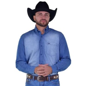 CAMISA JEANS RADADE MASCULINA