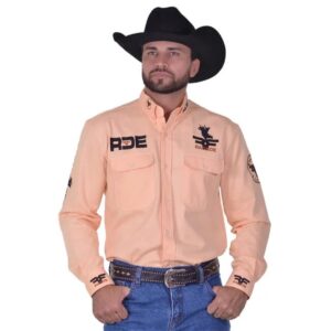 CAMISA MASCULINA RADADE SALMON