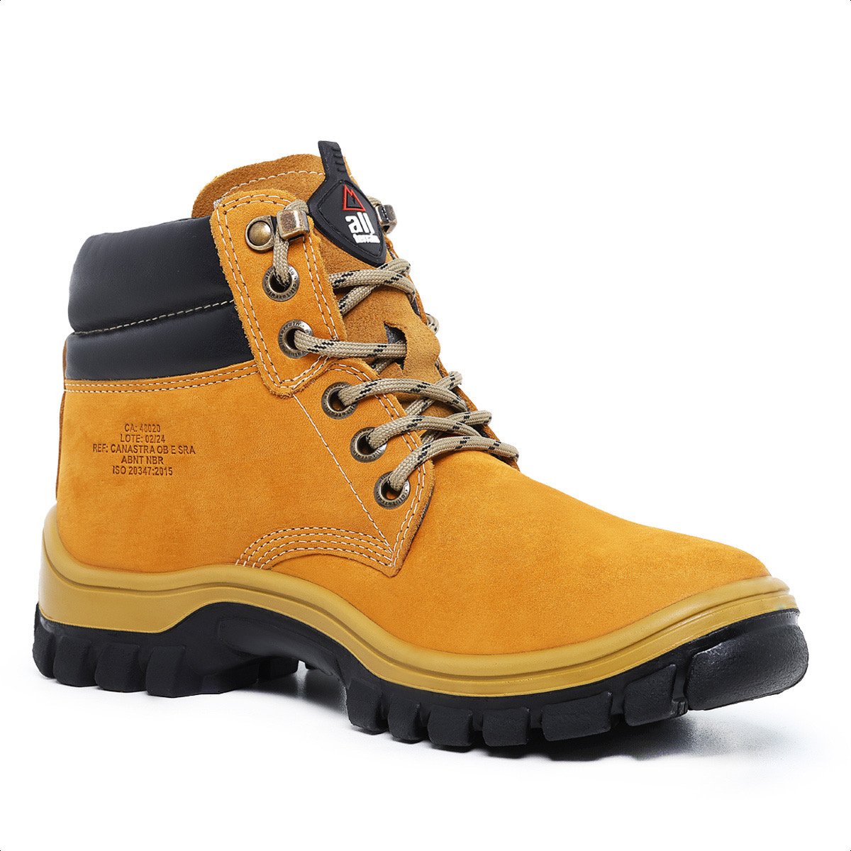 Coturno All-Terrain Mostarda com CA - Imagem 3