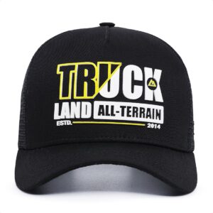 Boné TruckLand All-Terrain Preto ATR455