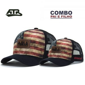 Combo Pai e Filho Boné All Terrain Usa