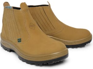 Botina Masculina Amarelo Flex Fort