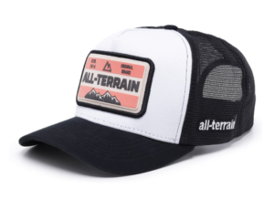 Boné ATR All Terrain Mountain Peterburg Branco com Preto ATR376
