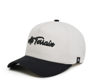 Boné ATR All-Terrain Sun Off-White com Preto ATR512