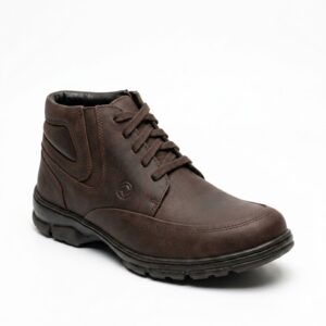 Botina Bota Masculina Anatomic Gel 7897 Brown – Conforto Premium e Estilo Sofisticado