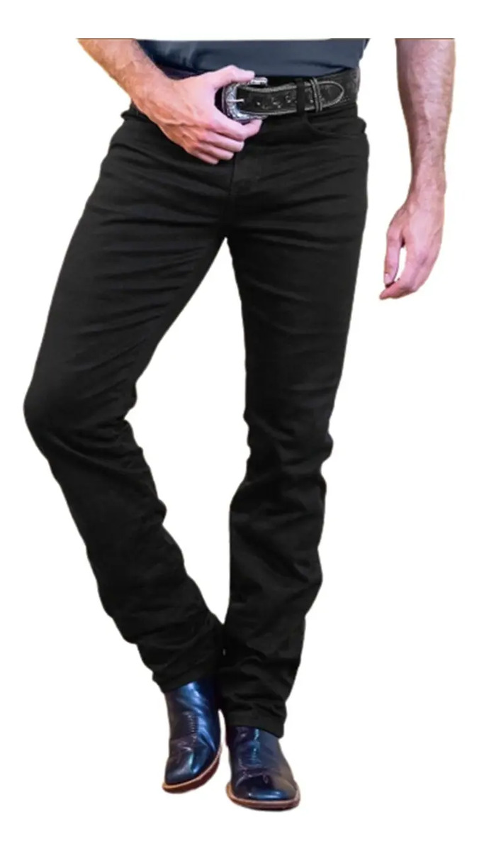 CALÇA TASSA MASCULINA PRETA - Imagem 2