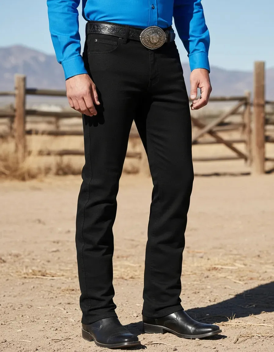 CALÇA TASSA MASCULINA PRETA - Imagem 3