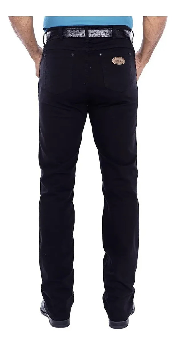 CALÇA TASSA MASCULINA PRETA - Imagem 4