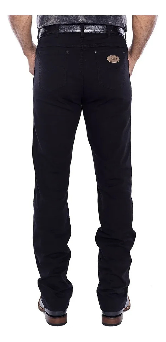 CALÇA TASSA MASCULINA PRETA - Imagem 5