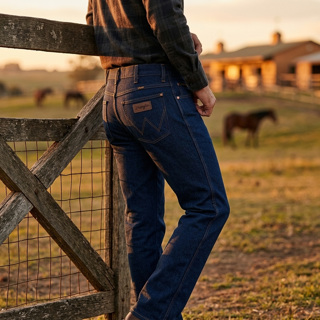 Calça Jeans Wrangler WM1318 Masculina Amaciada 100% Algodão - Imagem 7