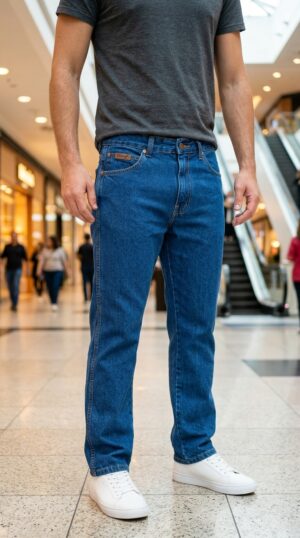 Calça Masculina Wrangler Jeans Texas Regular Stone WM1321