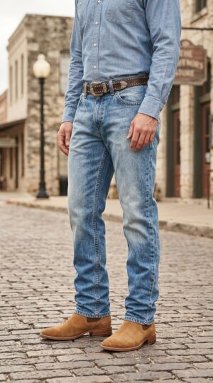 Calça Jeans Masculina Dock's Delavê 04435 JEANS BALÃO