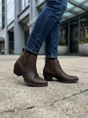 BOTINA FEMININA ZEBU GRAXO 98030 BICO FINO